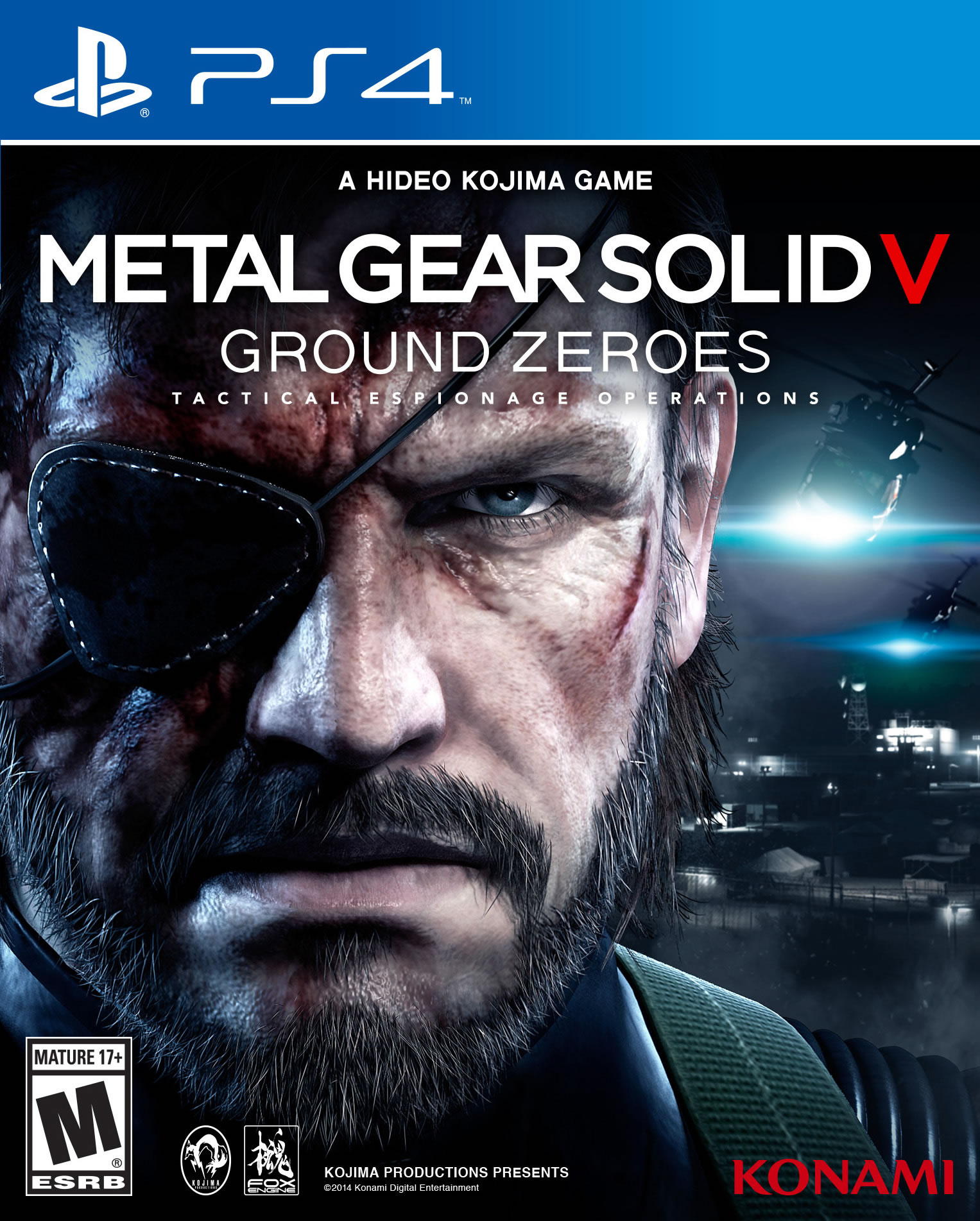 Reveladas las portadas de Metal Gear Solid V Ground Zeroes de Ps4 y Xbox  One | Este no es otro estúpido blog de anime y videojuegos